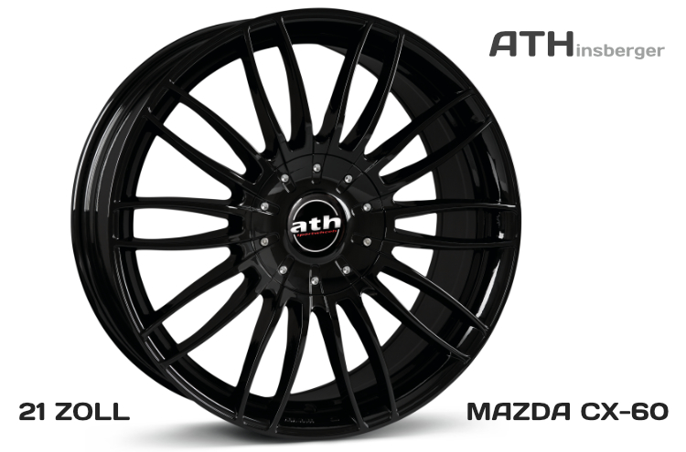 21 Zoll Komplettrad Satz "Cooper-3-black" ET35 