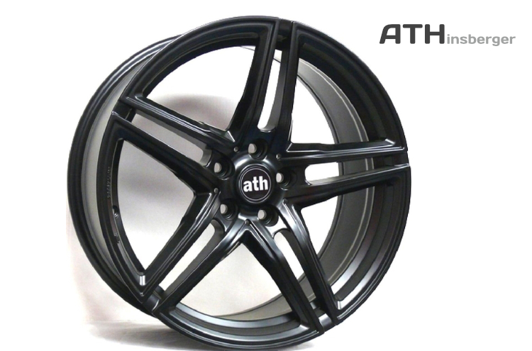 18 Zoll Alufelgen Radsatz "Cooper-5-black" 