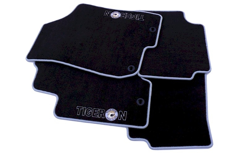 Velours Fussmatten Set 