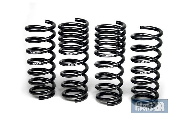 H+R Tieferlegungsfedern 