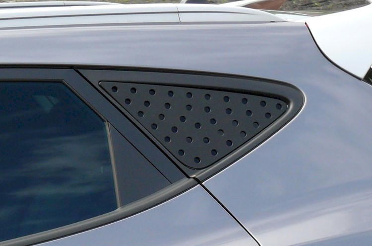 Lochblenden für die Seitenscheiben 