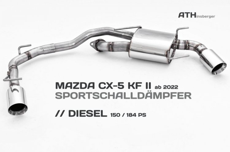 Sportauspuff - CX-5 II DIESEL 