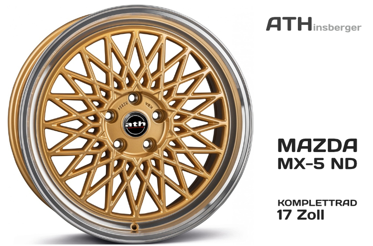 17 Zoll Komplettrad  "Cooper-B-Gold" 