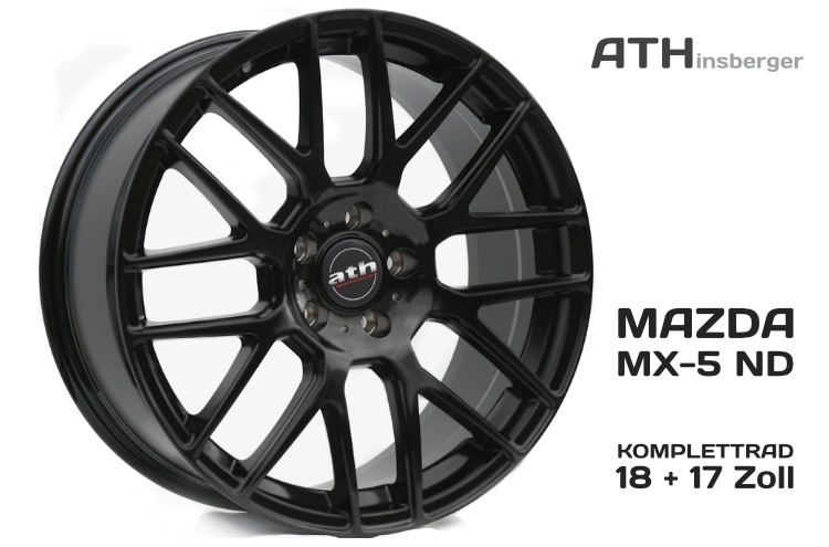 Komplettrad "WHEEL-26 BlackGlanz" 