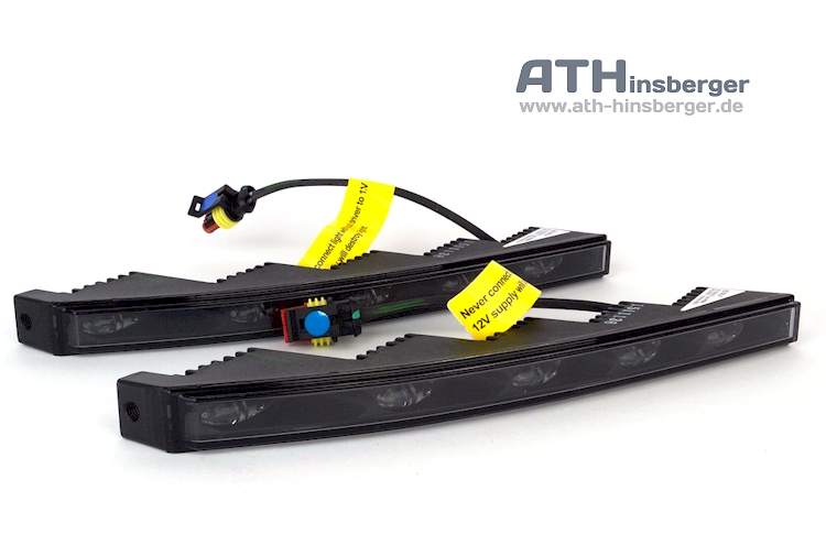 Nolden LED Tagfahrlicht Set 'slim black' 