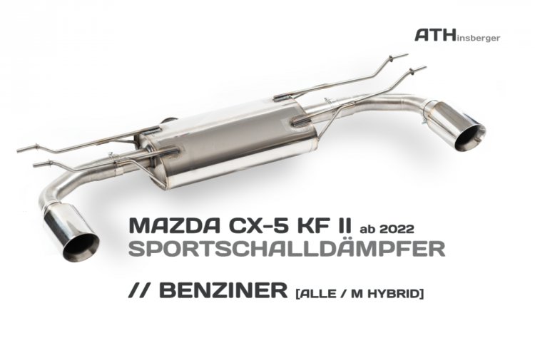 Sportauspuff - CX-5 II BENZINER 