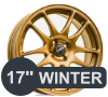 17 Zoll Komplettrad "Cooper-RS-Gold-Matt" Mazda MX-5 ND | Mazda MX-5 Auto Tuning Zubehör und Tagfahrlicht
